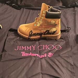 Timberland x Jimmy Choo colab size 7 never worn
